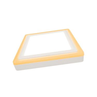 Imagem de Painel De Led Taschibra Quadrado De Sobrepor 18+6w Dual Color Bivolt