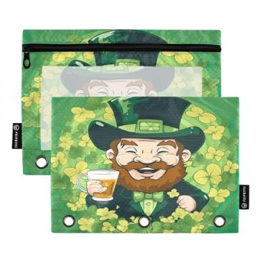 Imagem de Wassud Leprechaun (2) 2 pacotes de pastas de fichário com 3 furos, pasta organizadora de arquivos para casa, escritório