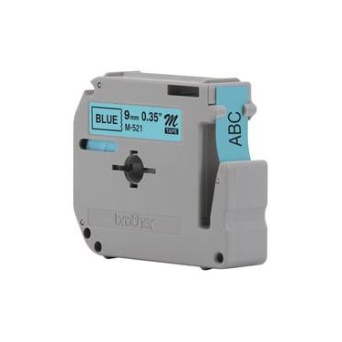 Imagem de Fita Brother M-521 9mm Preto/Azul
