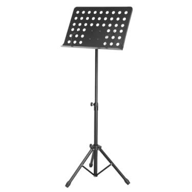 Imagem de Suporte Partitura Maestro Cavalete Pedestal Estante Ferro 35x49cm para Música e Home Office