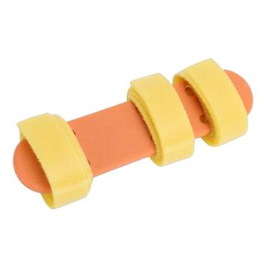 Imagem de SPYMINNPOO Auxílio para Prática de Pulso de Violino, Treinador de Pulso para Iniciantes e Crianças, Auxílio para Prática de Mão Esquerda Ajustável Com Barra Guia (Laranja)