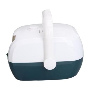 Imagem de Generic Máquina Sopradora de Bolhas Com Alça, Fabricante Interativo de Bolhas para Diversão Em Família, para Crianças e Adultos, Plástico Branco