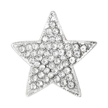 Imagem de Broches De Estrela Cadente Com Franjas De Strass Unissex Para Mulheres