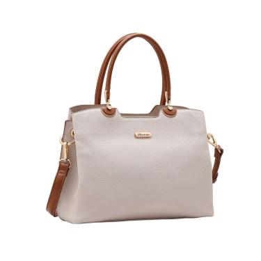 Imagem de Bolsa Atemporal - Alça de Mão - Nude - Chenson 3485119