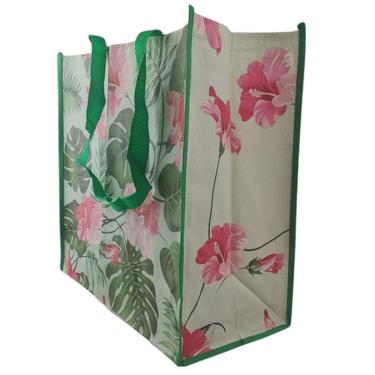 Imagem de Bolsa Ecobag Sacola Dobravel Reutilizavel Mercado Compras