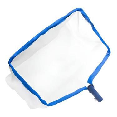 Imagem de Peneira Pelicano Stylus 50x30cm Aço Nylon Limpeza Piscina