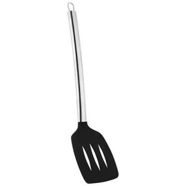 Imagem de Espatula Silicone em Aço Inox Preto CK4407PT - Clink