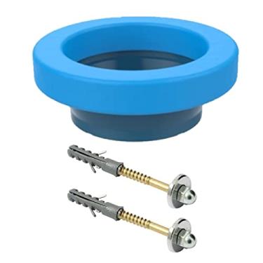 Imagem de Kit 1 Anel De Vedação Blukit Vaso + 2 Parafusos C/Bucha 10