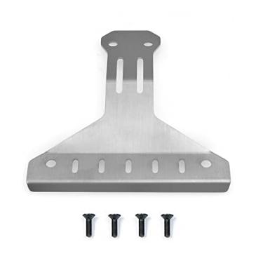 Imagem de Stainless Steel Front Rear Plate Metal Chassis Armor for Tamiya XV02 58707 Part