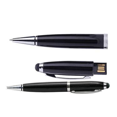 Imagem de Caneta-tinteiro de 16 GB em forma de pen drive USB 2.0, pen drive, pen drive, pen drive, pen drive, pen drive, pen drive, pen drive USB, unidade de disco U (preto)