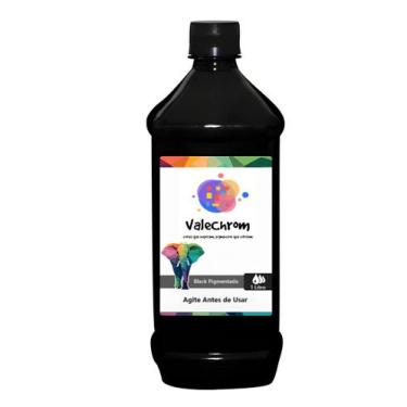 Imagem de Tinta Compatível HP 7100A 932 933 BK Pigmentado 1 Litro - ValeChrom