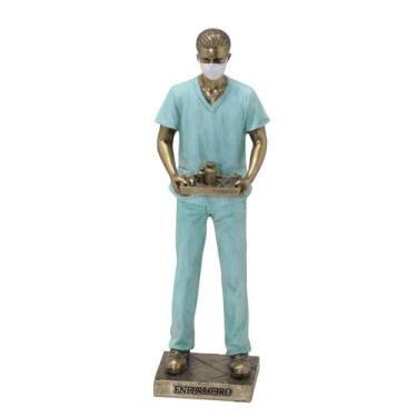 Imagem de Estatueta Decorativa Enfermeiro Em Resina - Espressione