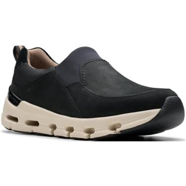 Imagem de Clarks Tênis feminino impermeável Nature X Sky, Nobuck preto, 8 Wide