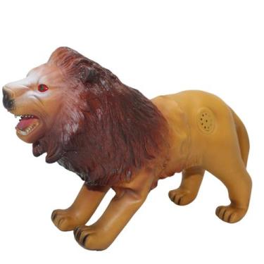 Imagem de Brinquedo Animais De Borracha Grande Macio Com Som Mod:Leão - SACKS