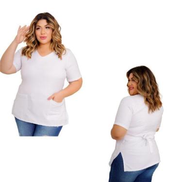 Imagem de Blusa Scrub Pijama Cirurgico Nao Amassa Gabardine Unissex Sh - DONNA M