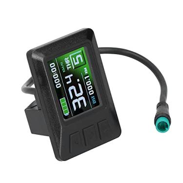 Imagem de E Cycling LCD Display, 24V/36V/48V LCD 7C Tela Grande Colorida para Computador de Ciclo Elétrico Bateria