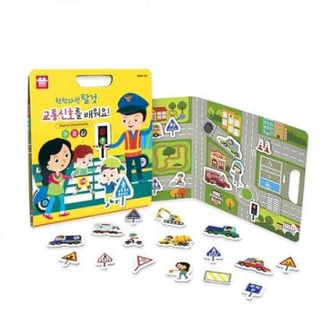 Imagem de Quadro Magnético Veículos da Cidade em Imã - Brinquedo Educativo para Crianças,Veículos Magnéticos Da Cidade Diversão Educativa