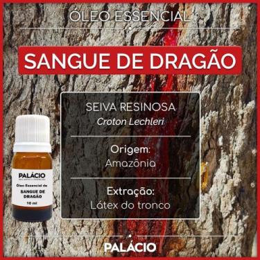 Imagem de Óleo Essencial de Sangue de Dragão 10 ml 100% Puro - Palácio das Artes