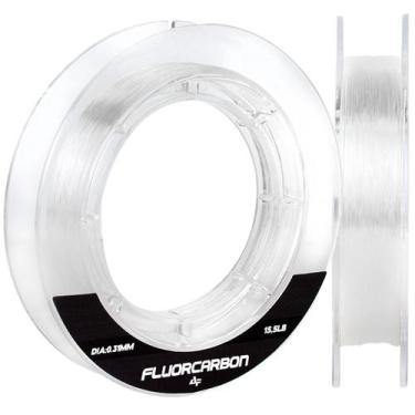 Imagem de Linha Fluorcarbono Albatroz Fishing 0.31mm 15,5lb (7 kg) 50m para Pesc