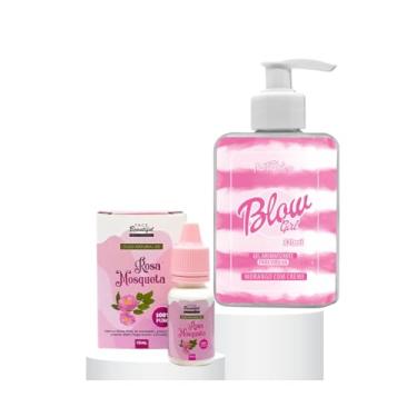 Imagem de Kit Intimidade Perfeita Blow Girl Hot Flowers + Óleo Rosa Mosqueta Natural 10ml