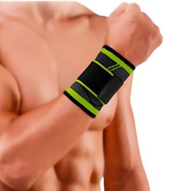 Imagem de Munhequeira de Pulso Ajustável Compressão Tendinite - Friburgo Comerci