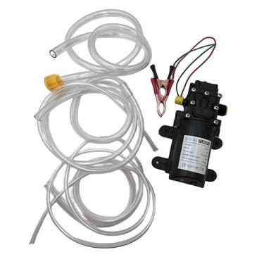 Imagem de Bomba elétrica de transferência de sifão de óleo de motor 12V para troca de óleo DIY