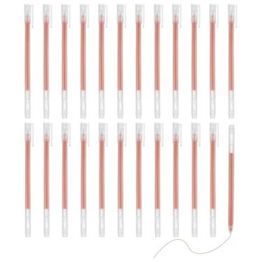 Imagem de PATIKIL 24 canetas de gel coloridas, canetas de gel pastel de ponta fina de 0,5 mm, tinta de alta luz para projetos faça você mesmo, caderno de pintura, diário, desenho de papel preto, 15 cm de