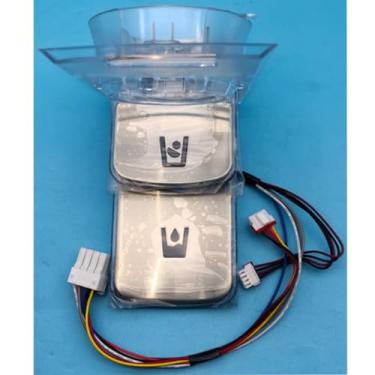 Imagem de Tuzliufi Porta de geladeira Dispensador de água e gelo Peça para geladeira Samsung DA97-08519A AP4578518 2051414 PS4175907 RF4287HABP RF4287HAPN RF4287HARS RF4287HAWP RF4289HARS Z1222