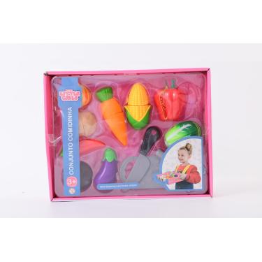 Imagem de Conjunto Comidinha - Legumes Crec Crec - Mini Little Girls Pop fun TERRACO