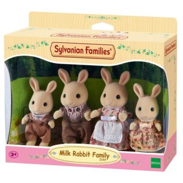 Imagem de Sylvanian Families - Familia dos Coelhos de Leite EPOCH MAGIA