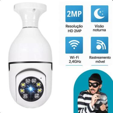 Imagem de Câmera Wifi Segurança 360 detecção de movimentos inteligente - LIPPIN