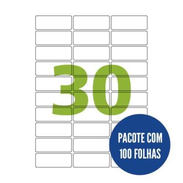 Imagem de Etiqueta Nº30 100 folhas Colacril