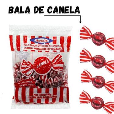 Imagem de Bala De Canela Santa Fé Pacote Com 600g