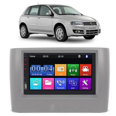Imagem de Kit Multimídia MP5 Fiat Stilo 2003 2004 2005 2006 2007 2008 2009 2010 