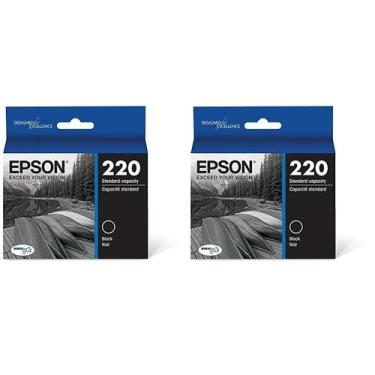 Imagem de Cartucho de tinta Epson T220120 DuraBrite Ultra Black (pacote com 2)