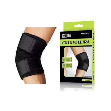 Imagem de kit 2 Cotoveleiras Ajustável Neoprene Resistente Para Lesões MBfit