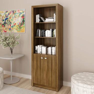 Imagem de Estante Armário para Escritório 60cm com 2 Portas ME4110 Tecnomobili -