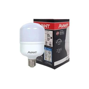 Imagem de Kit 20 Lâmpada Bulbo Led 20W Branco Frio E27 Bivolt Avant