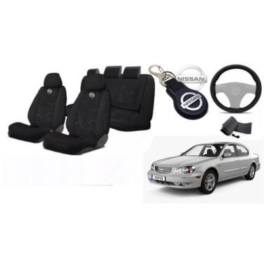Imagem de Kit Capas Aconchego Personalizado Maxima 91-12 + Volante + Chaveiro - 