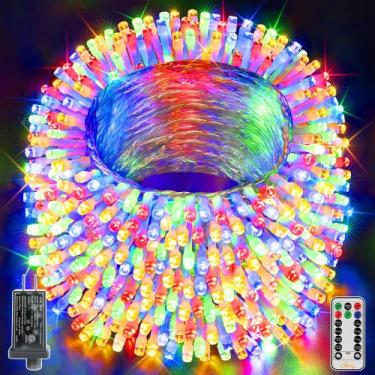 Imagem de Luzes de corda Ollny 1000 LED 100 m multicoloridas ao ar livre