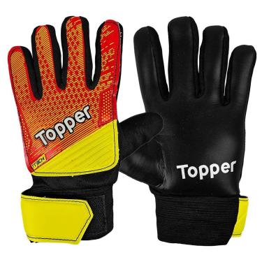 Imagem de Luva Goleiro infantil Topper Laranja Com NF-Unissex