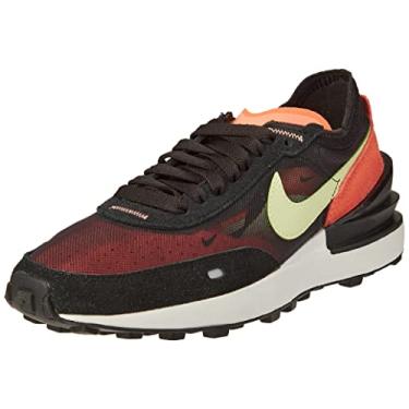 Imagem de Nike Waffle One Women's Athletics Track Shoe, Black/Lime Ice/Magic Ember, 6 M US
