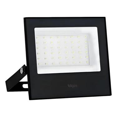 Imagem de Refletor Led 50W Elgin: Segurança E Iluminação Potente À Pro