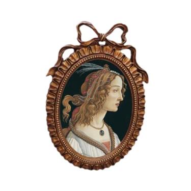 Imagem de Ｂｅｓｇａ Porta-retratos com design vintage, moldura criativa para mesa ou parede, ideal para decoração de quarto e casamentos, Retrô