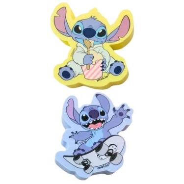 Imagem de Borracha Escolar Stitch Disney C/ 2 - MOLIN