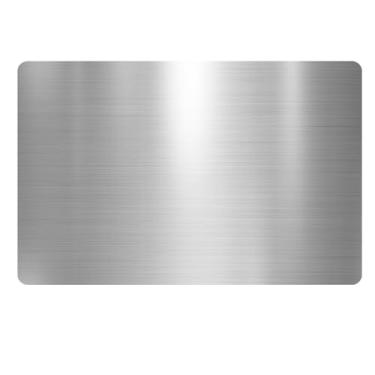 Imagem de Placa de calço adaptador de metal de aço inoxidável, tapete de corte universal de 15 x 21 cm para moldes finos de wafer, aumenta a pressão para máquinas de corte e gravação em relevo, ferramenta para