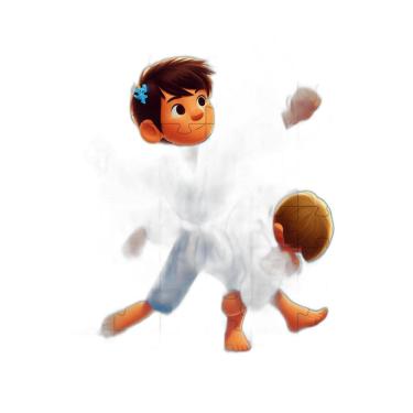 Imagem de Quebra-Cabeça Esportes Judô 60 Peças Educativo E Cognitivo