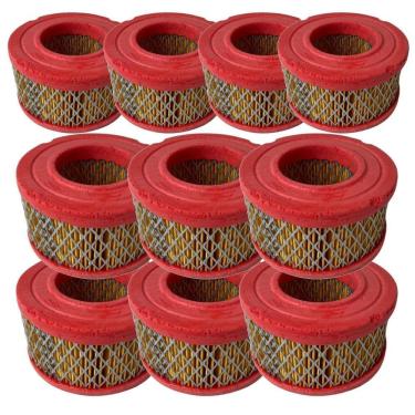 Imagem de Kit 10 Elementos Filtro De Ar Compressor Psv 20 40 60 Pés