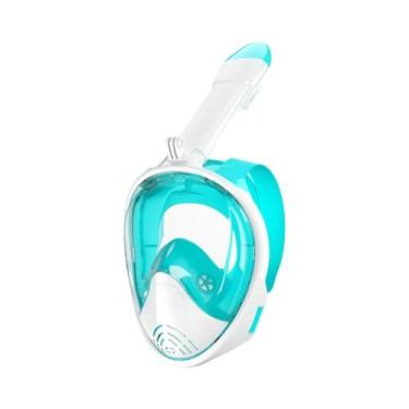 Imagem de Máscara De Snorkel Para Adultos Com Visão Panorâmica Em Silicone, Másc