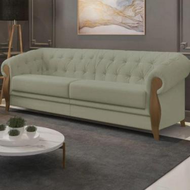 Imagem de Sofá 4 Lugares Delacroix - élpis Móveis Cinza